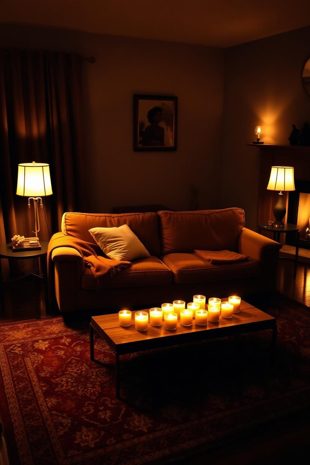 14. Low-Light Evening Room Designed for Candlelight