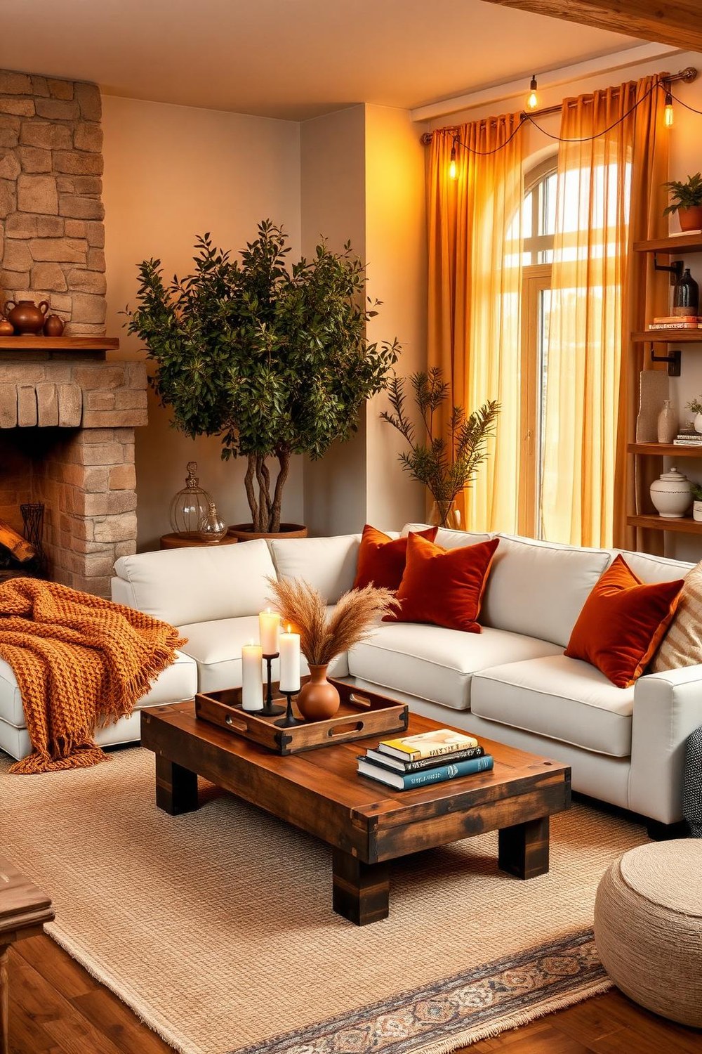 35. The Ultimate Cozy Living Room: Everything Combined