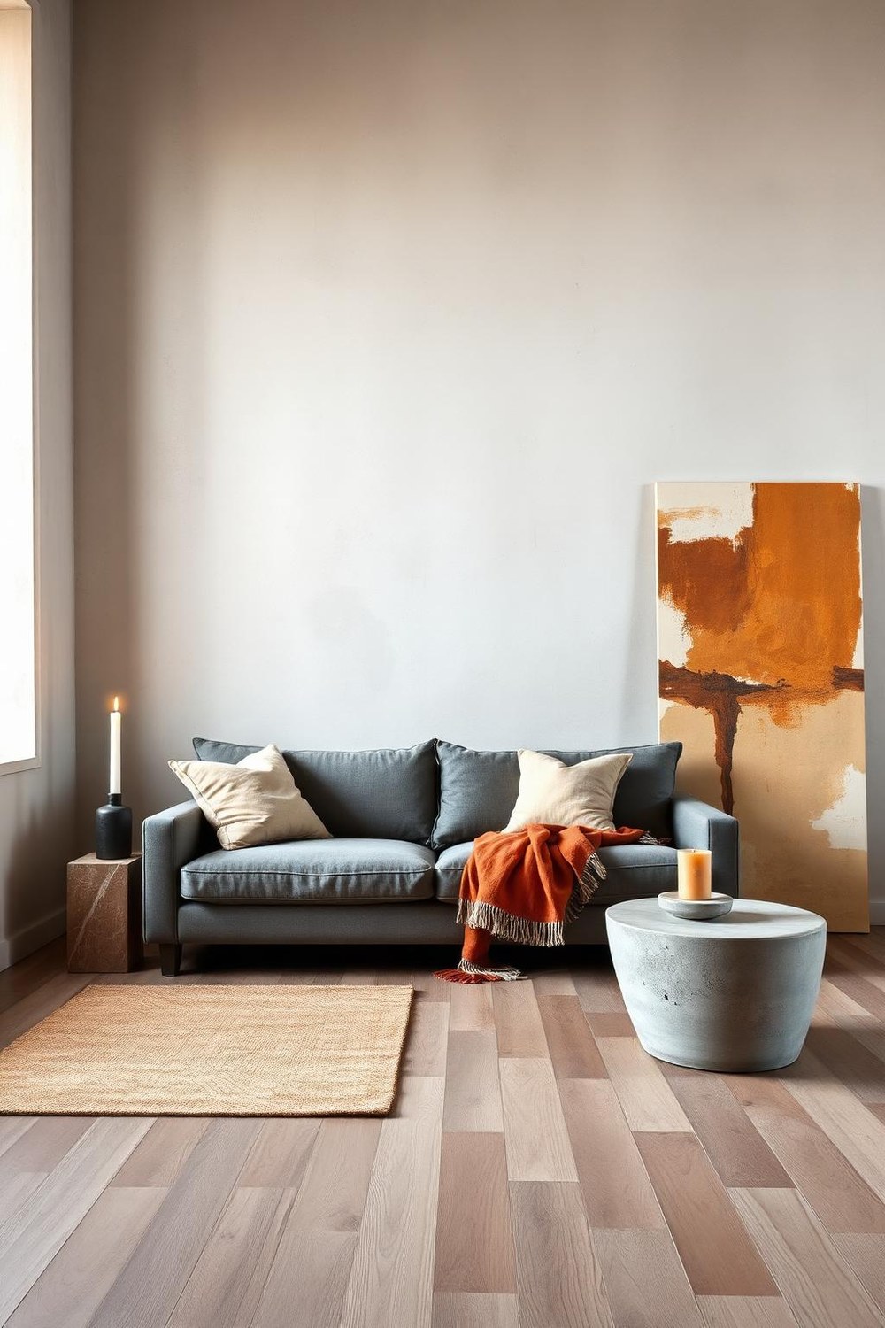 2. Limewash Painted Walls for an Artisan Living Room Finish