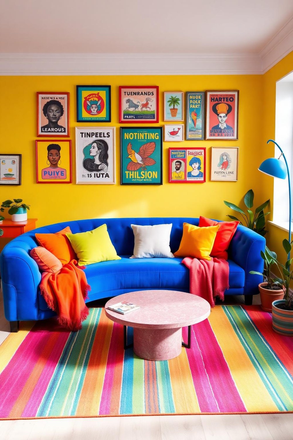 5. Dopamine Decor — A Living Room That Makes You Happy on Purpose