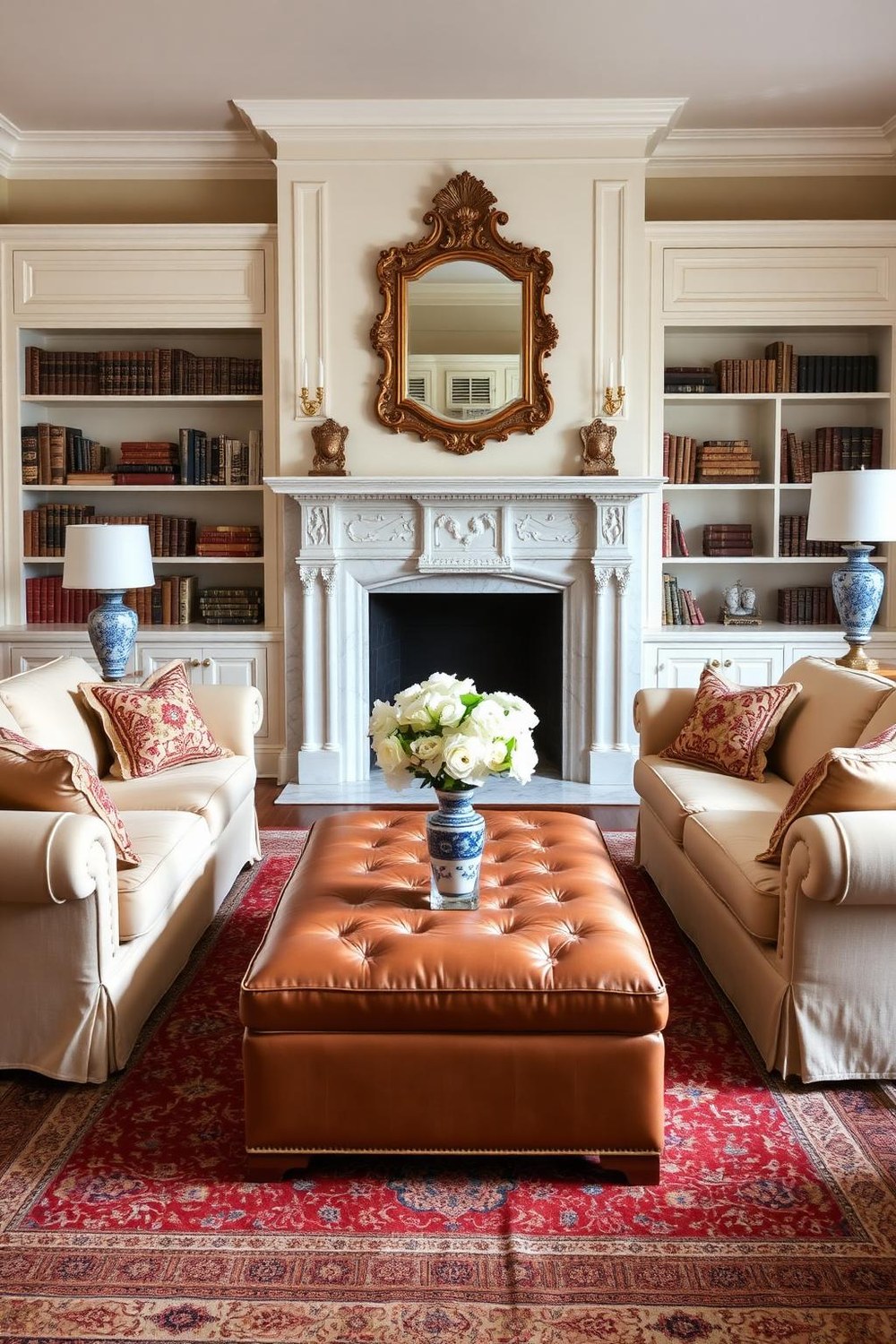 17. The New American Traditional — Updated Classic Living Room Design