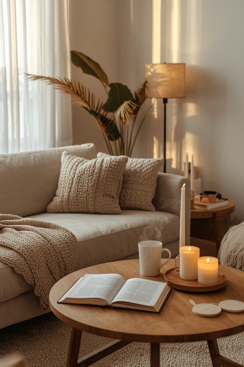 17 Cozy Living Room Ideas with Blankets, Candles, and Soft Lighting — inspiration 1 of 17