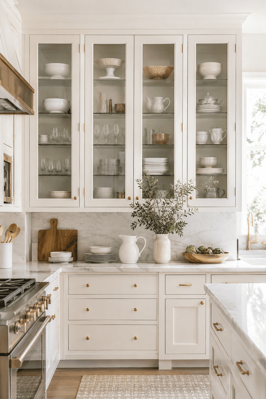 25 White Kitchen Design Ideas with Gold Accents for a Luxurious Look — inspiration 9 of 25