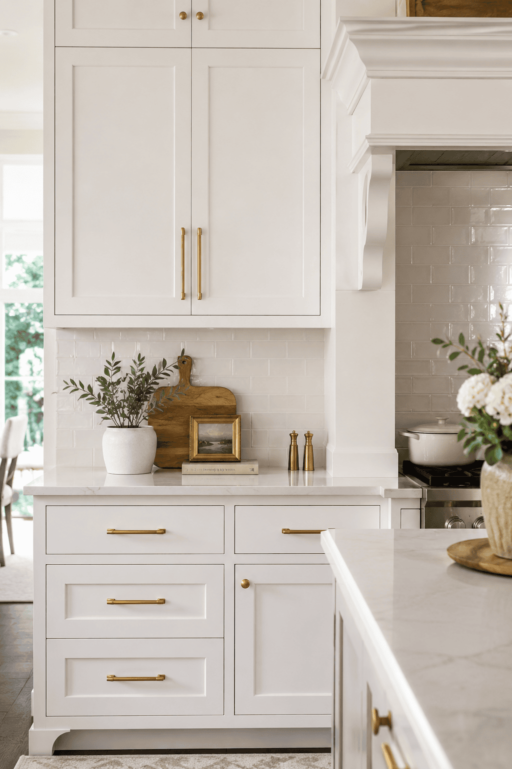 25 White Kitchen Design Ideas with Gold Accents for a Luxurious Look — inspiration 8 of 25
