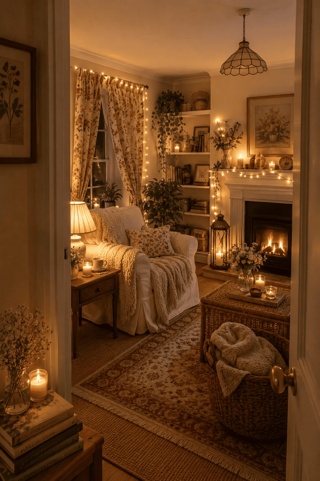 24 Warm Cozy Living Room Lighting Ideas You Will Love — inspiration 7 of 24