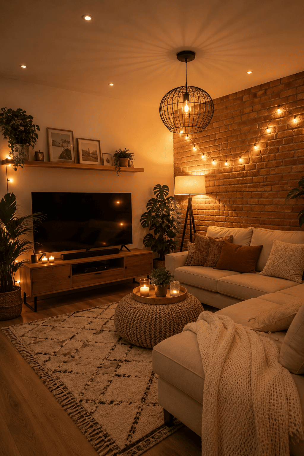 24 Warm Cozy Living Room Lighting Ideas You Will Love — inspiration 2 of 24