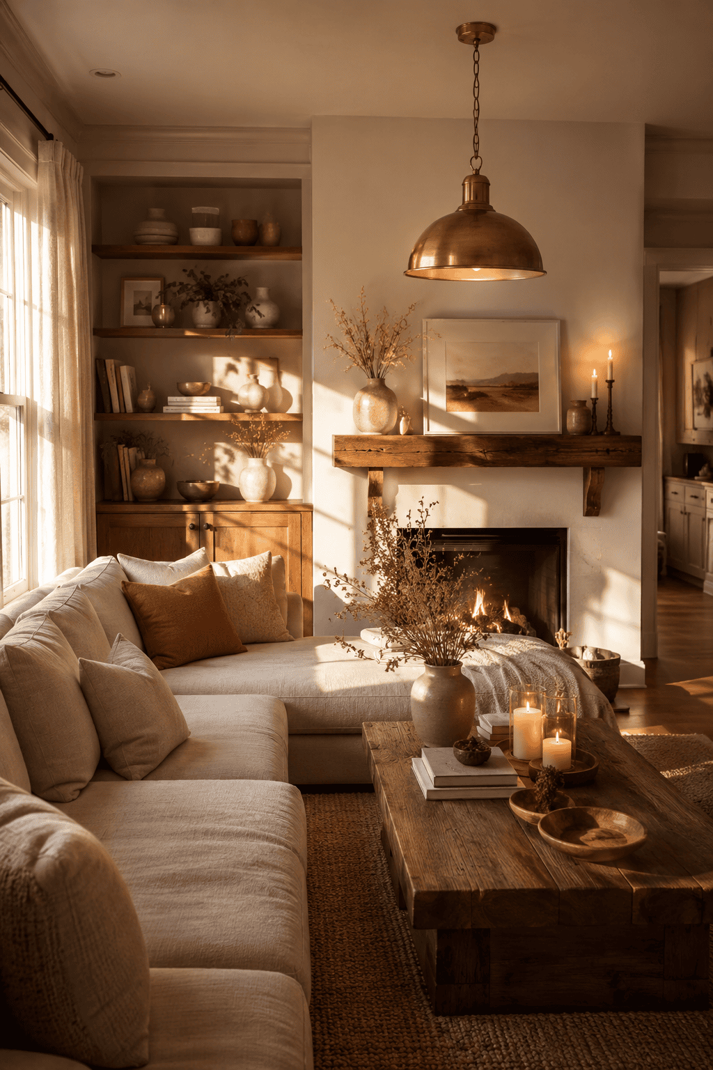 22 Beautiful Cozy Living Room Ideas with Warm Golden Lighting — inspiration 7 of 22