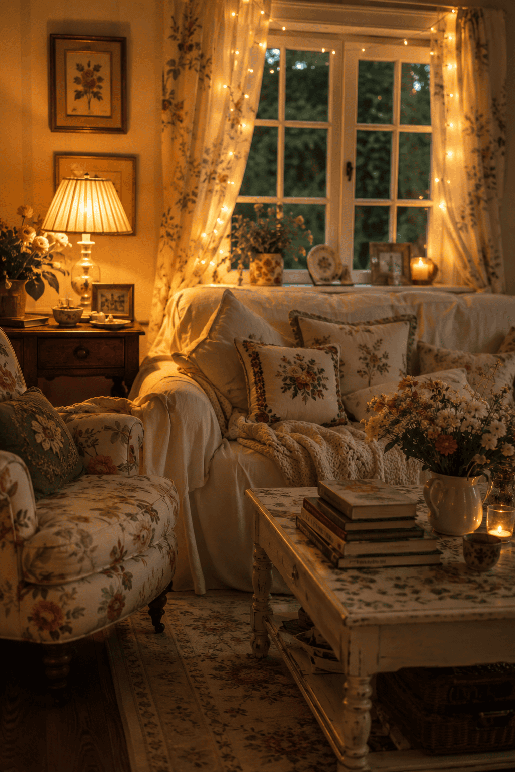22 Beautiful Cozy Living Room Ideas with Warm Golden Lighting — inspiration 11 of 22