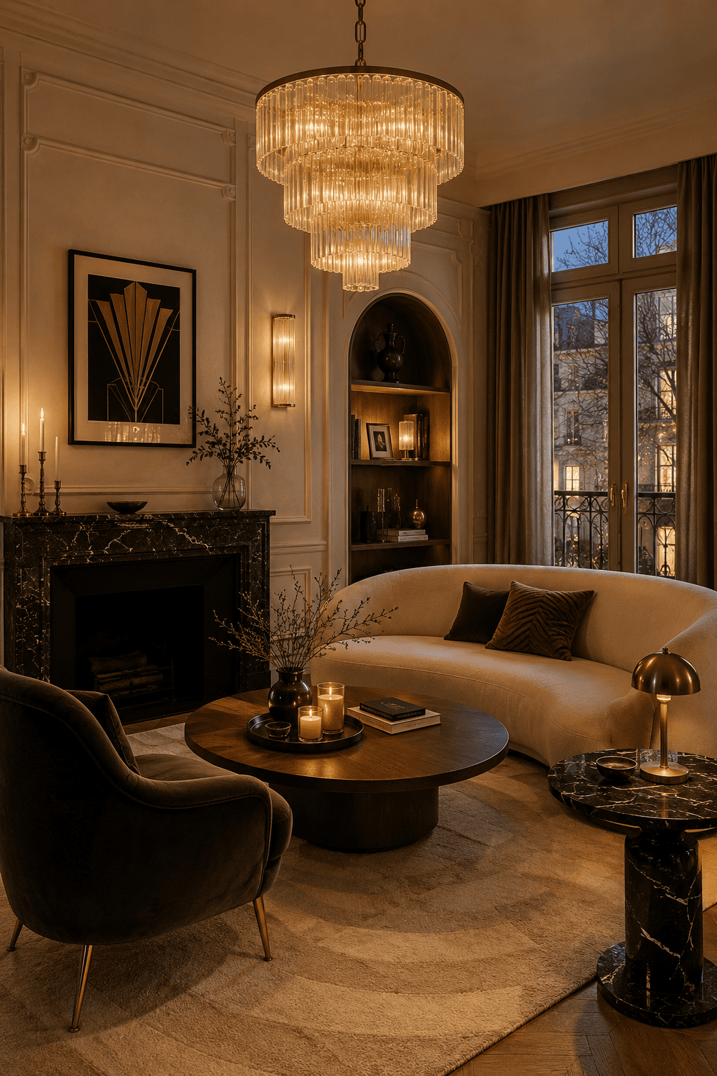 22 Beautiful Cozy Living Room Ideas with Warm Golden Lighting — inspiration 9 of 22