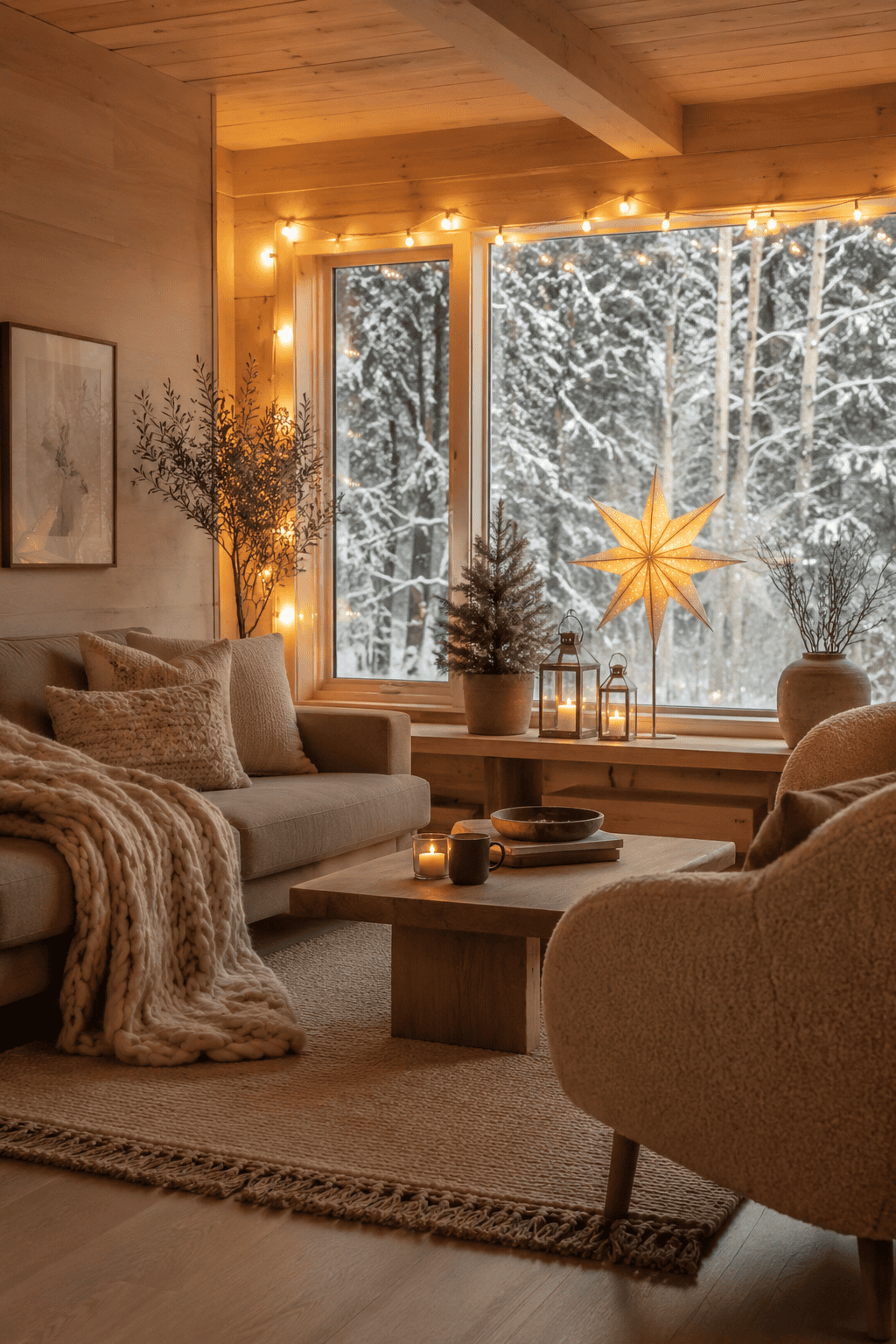 22 Beautiful Cozy Living Room Ideas with Warm Golden Lighting — inspiration 21 of 22