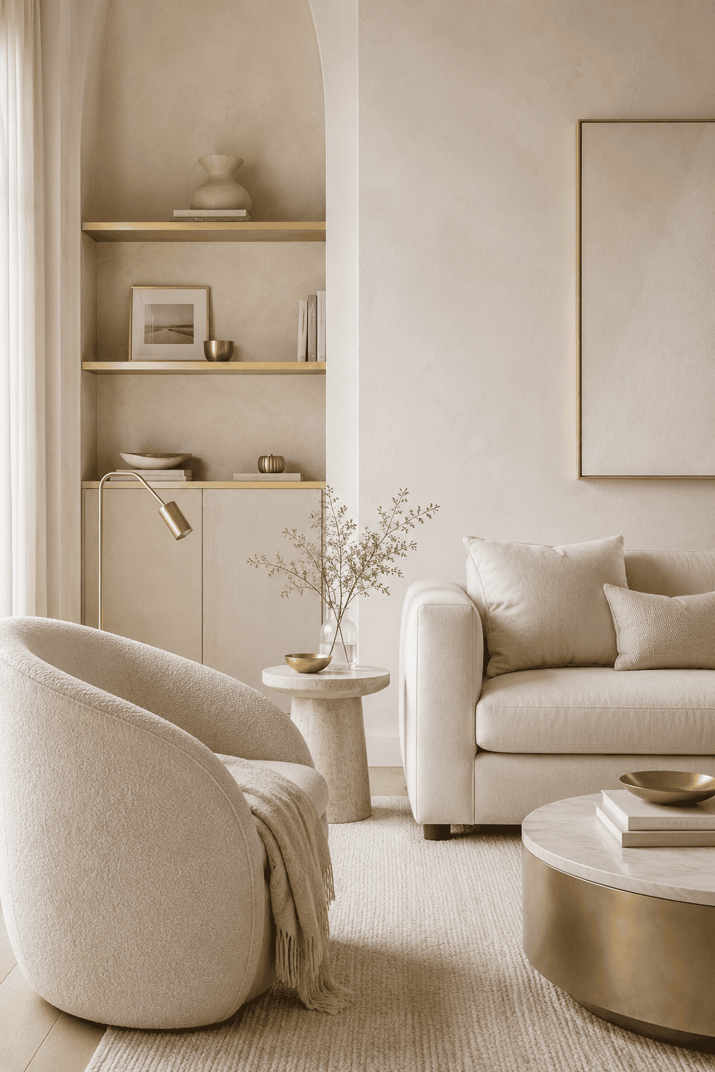 23 Cream and Gold Living Room Ideas for a Soft Luxury Look — inspiration 6 of 23