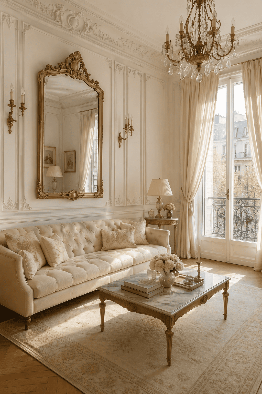 23 Cream and Gold Living Room Ideas for a Soft Luxury Look — inspiration 4 of 23