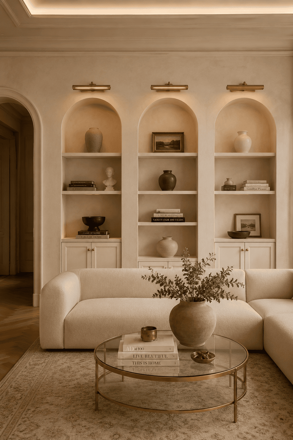 23 Cream and Gold Living Room Ideas for a Soft Luxury Look — inspiration 12 of 23