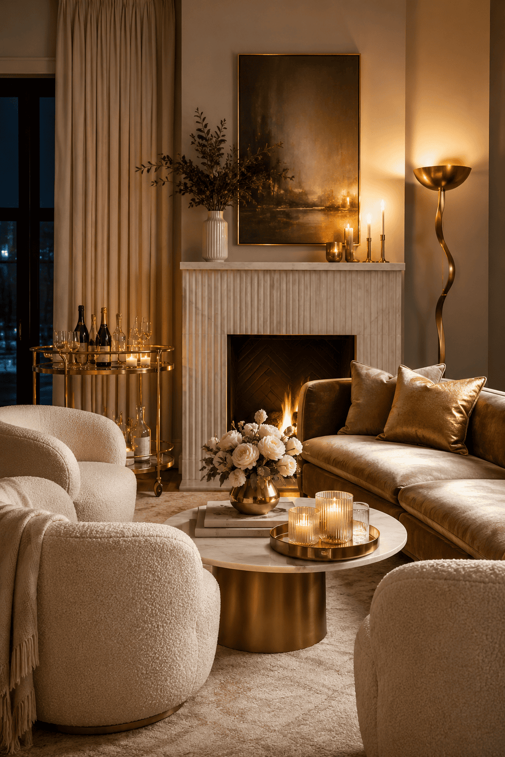 23 Cream and Gold Living Room Ideas for a Soft Luxury Look — inspiration 10 of 23