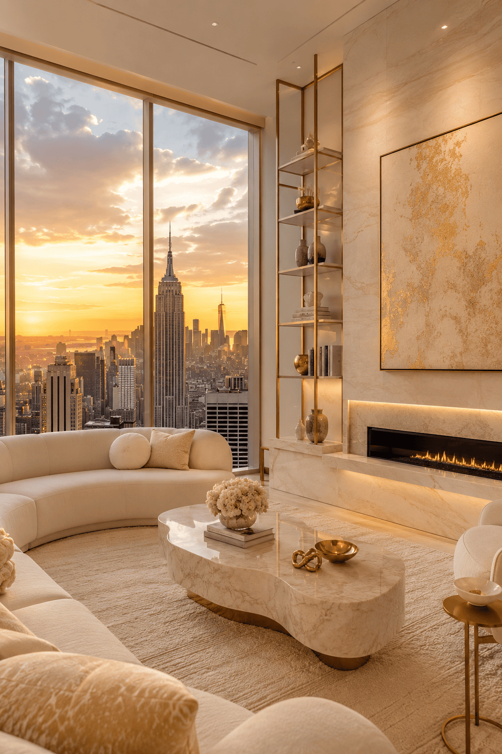 23 Cream and Gold Living Room Ideas for a Soft Luxury Look — inspiration 14 of 23