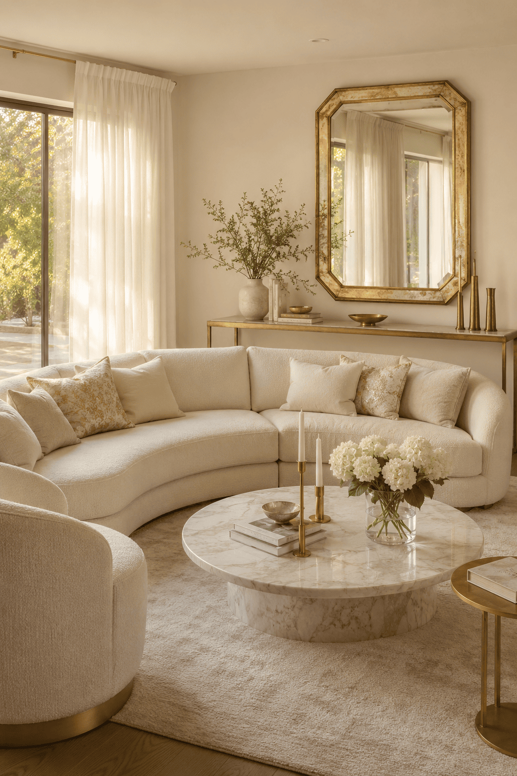 23 Cream and Gold Living Room Ideas for a Soft Luxury Look — inspiration 20 of 23