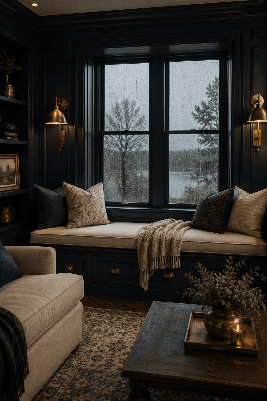 How Navy Blue & Burnished Brass Living Rooms Elevate a Home Beyond Pretty Decor — inspiration 13 of 20