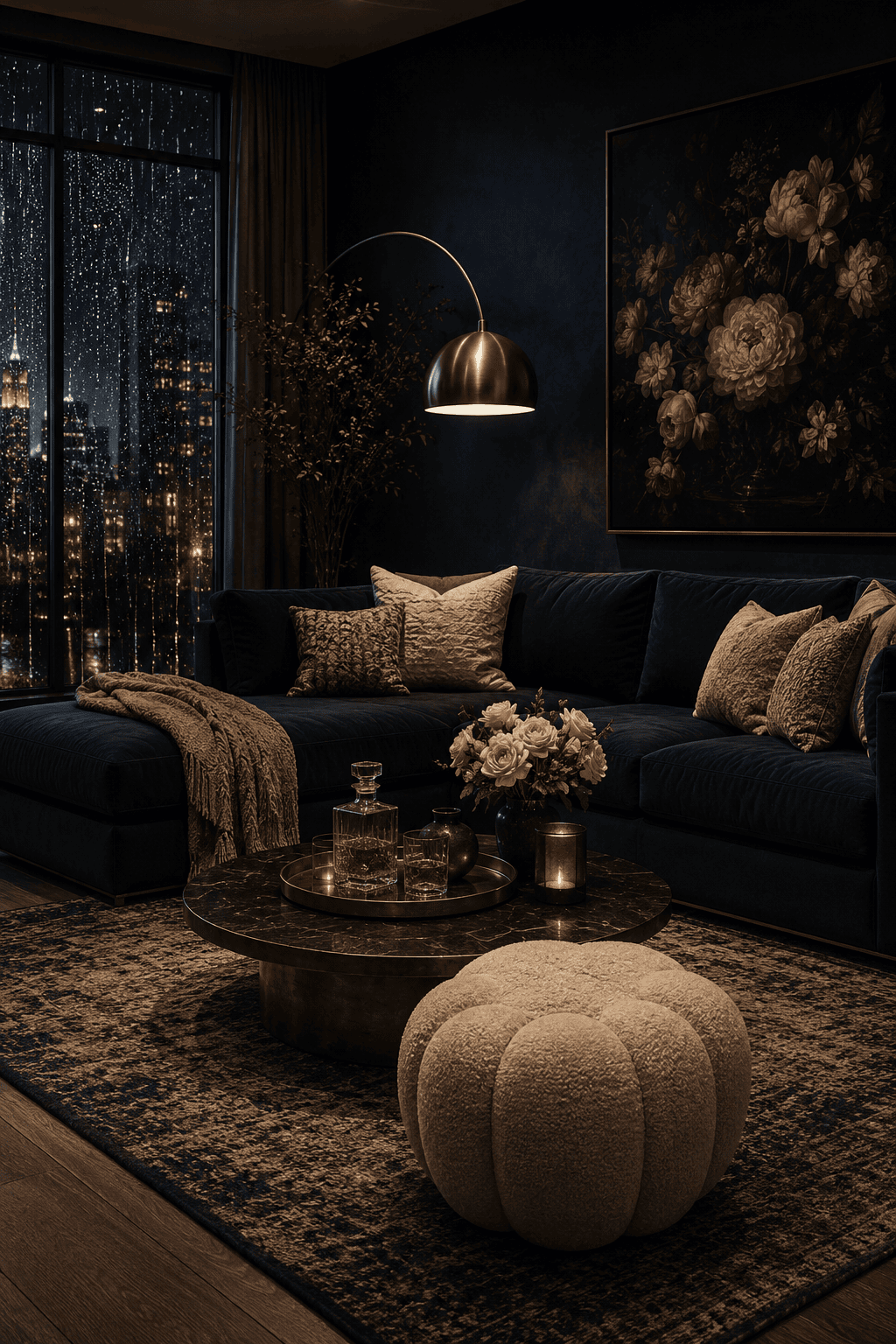 How Navy Blue & Burnished Brass Living Rooms Elevate a Home Beyond Pretty Decor — inspiration 20 of 20