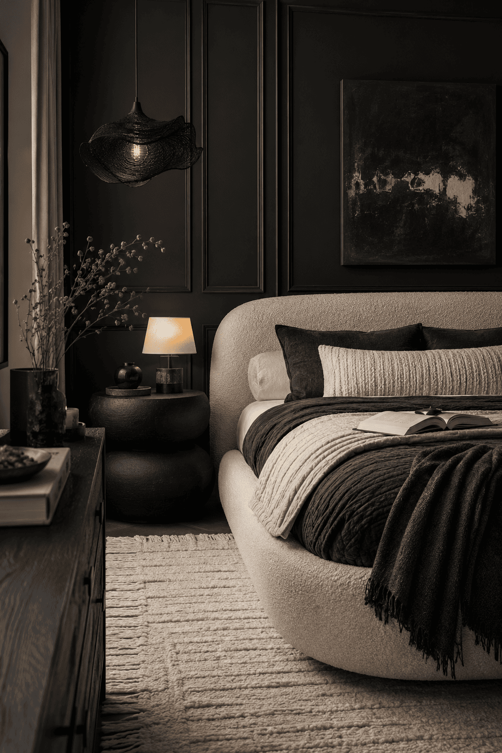 How to Style Black & Cream Bedroom So the Room Feels Collected, Not Copied — inspiration 6 of 13