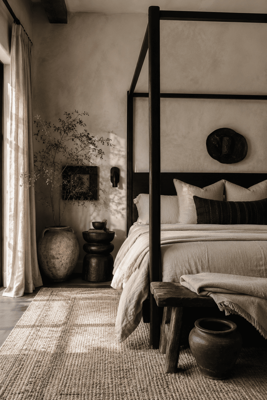 How to Style Black & Cream Bedroom So the Room Feels Collected, Not Copied — inspiration 3 of 13