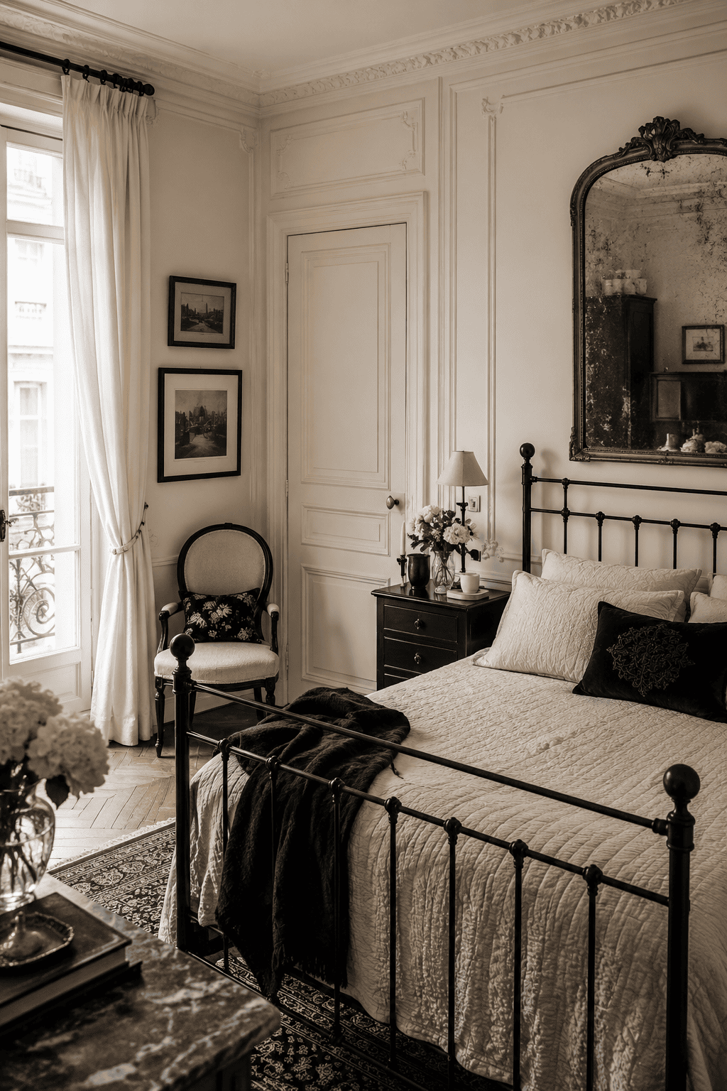 How to Style Black & Cream Bedroom So the Room Feels Collected, Not Copied — inspiration 5 of 13
