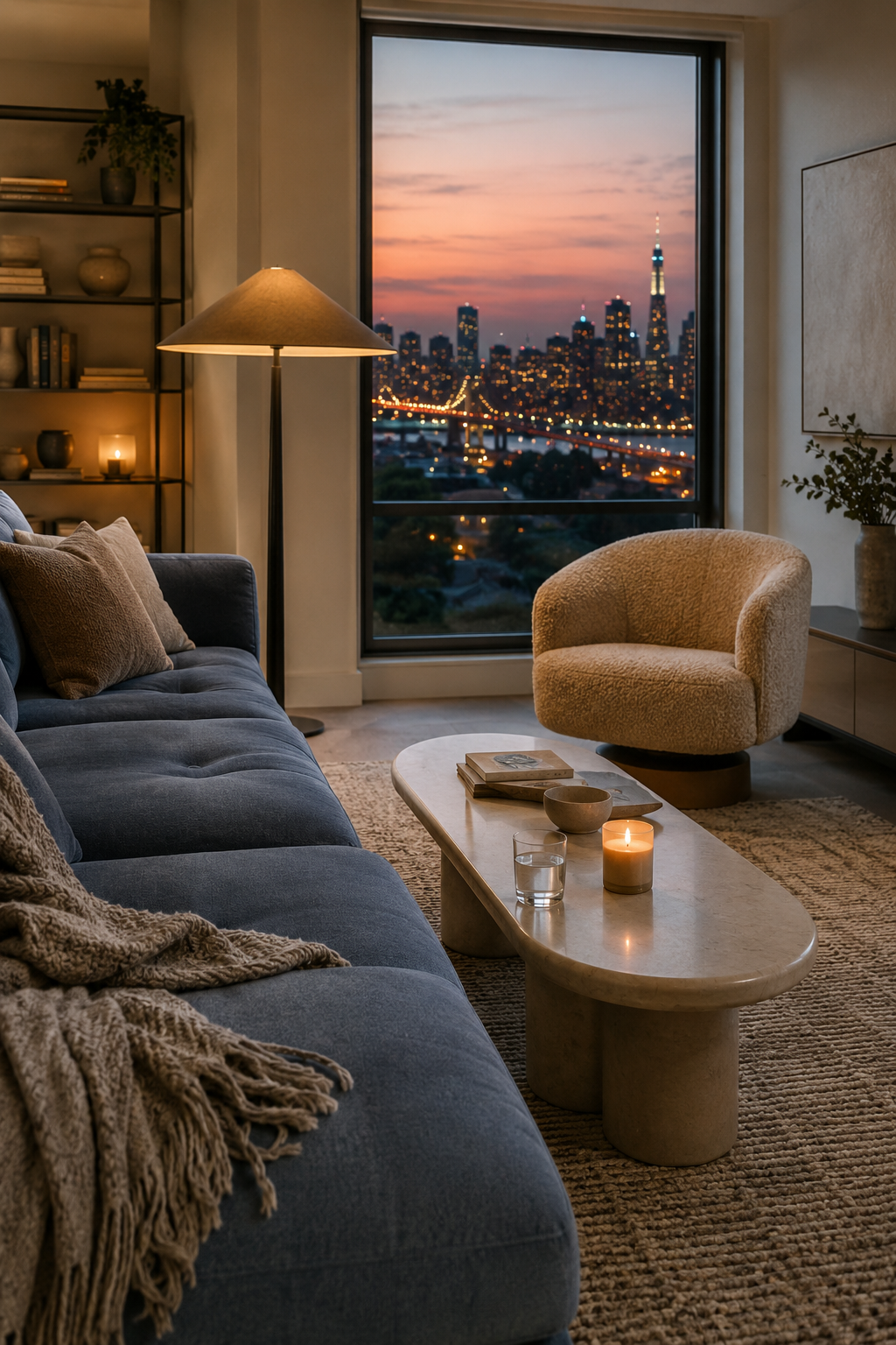 Blue and Beige Living Rooms for the Woman Who Is Ready for a Space That Finally Feels Intentional — inspiration 6 of 16