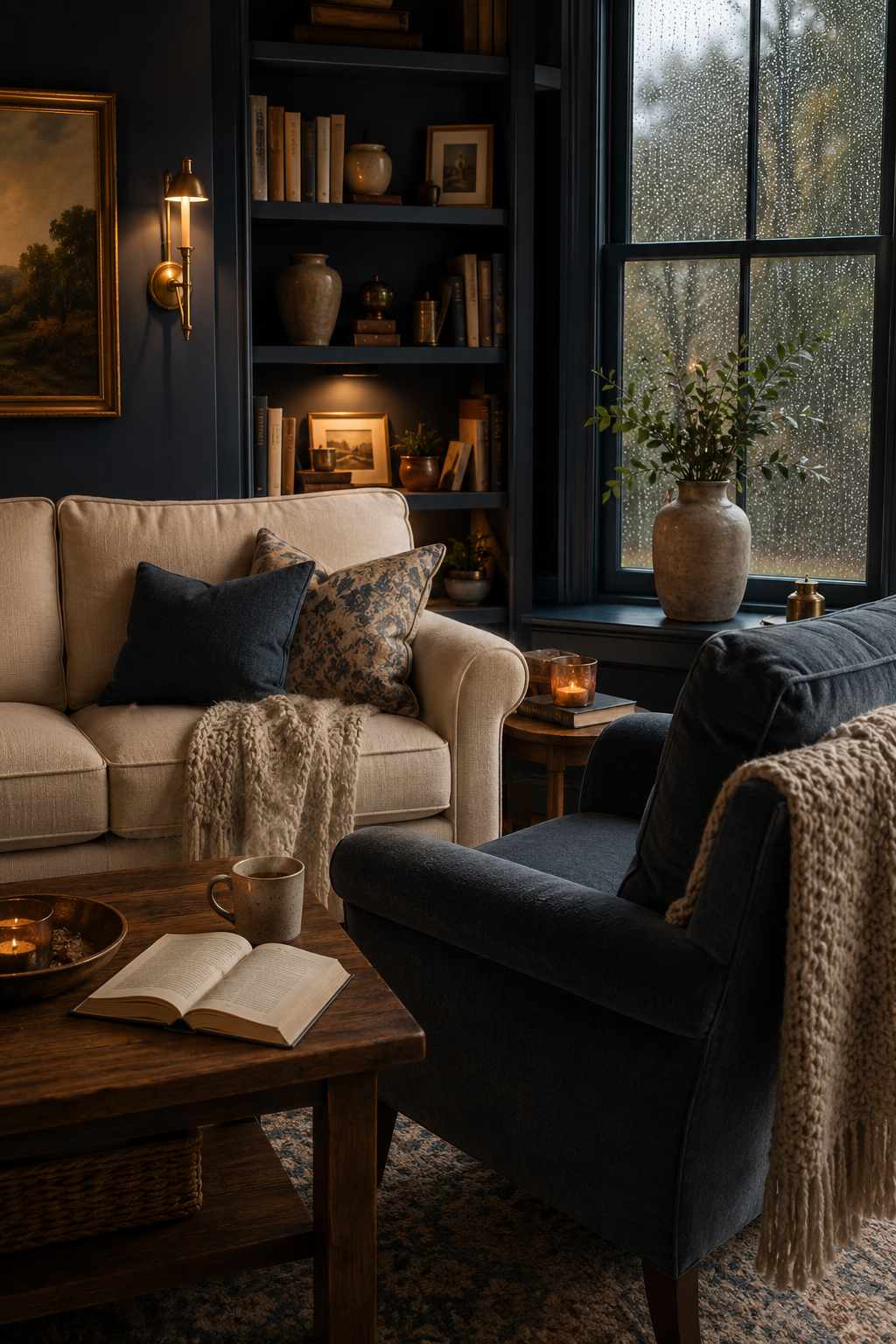 Blue and Beige Living Rooms for the Woman Who Is Ready for a Space That Finally Feels Intentional — inspiration 7 of 16