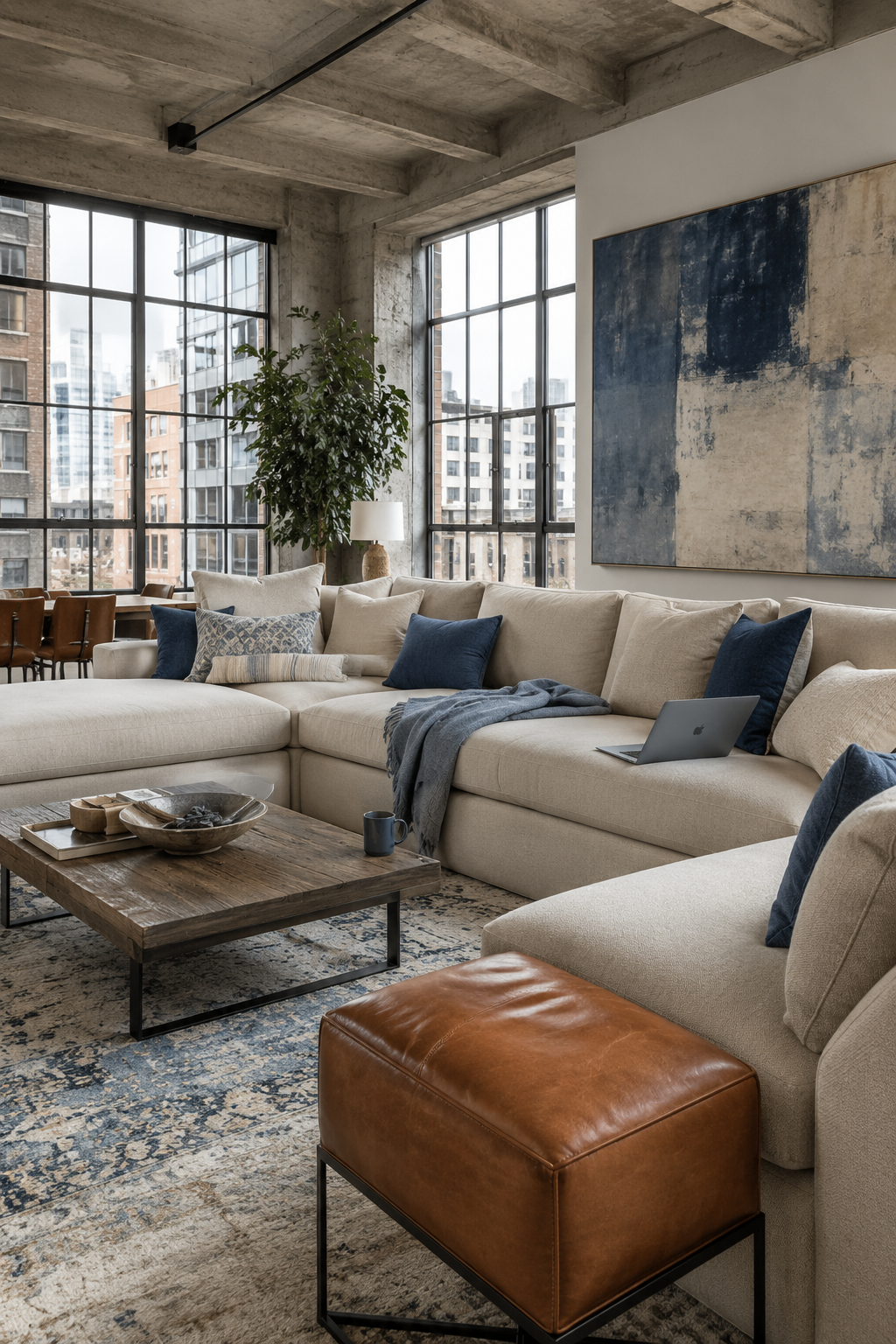 Blue and Beige Living Rooms for the Woman Who Is Ready for a Space That Finally Feels Intentional — inspiration 15 of 16