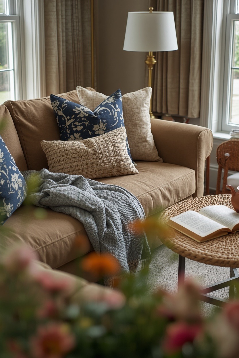 Navy Blue & Burnished Brass Living Rooms Ideas for the Woman Who Wants Every Corner to Look Cons… — inspiration 16 of 17