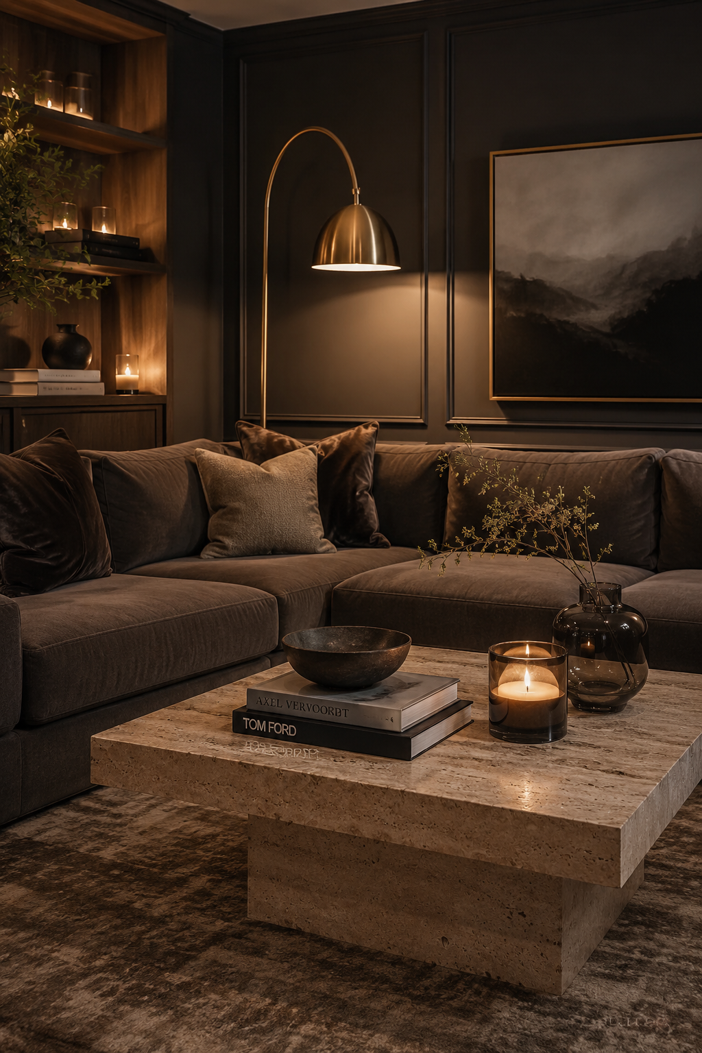 Travertine Coffee Table Living Room Ideas with a Cozy Luxury Feel — inspiration 2 of 10
