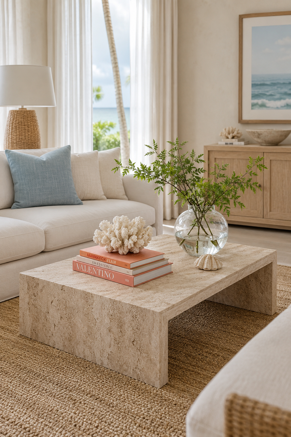 Travertine Coffee Table Living Room Ideas with a Cozy Luxury Feel — inspiration 7 of 10