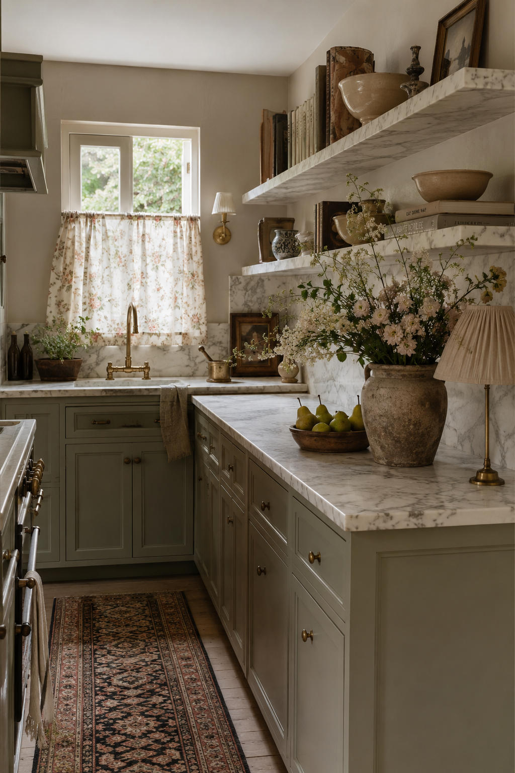 32 Small Luxury Kitchen Ideas with Marble Shelves and Soft Light — inspiration 19 of 32