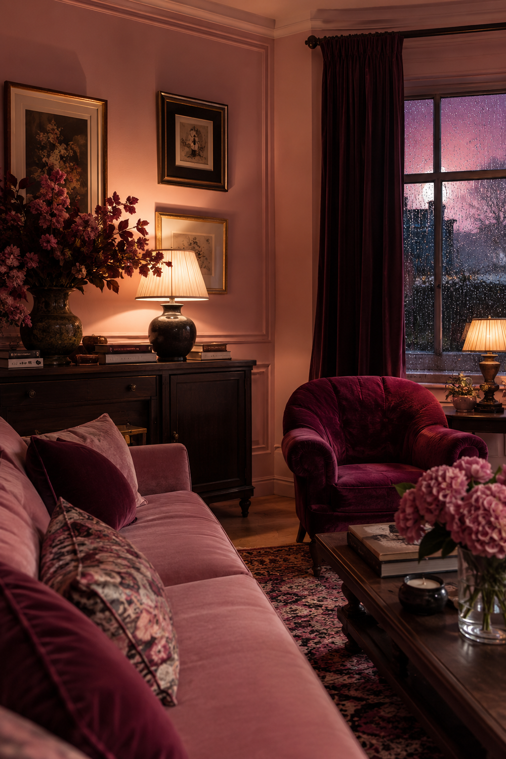 24 Pink Living Room Design Ideas for Women Who Love a Soft and Stylish Home — inspiration 7 of 24