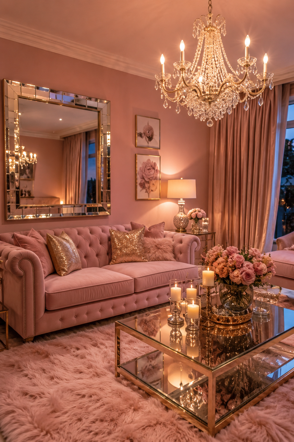 24 Pink Living Room Design Ideas for Women Who Love a Soft and Stylish Home — inspiration 5 of 24