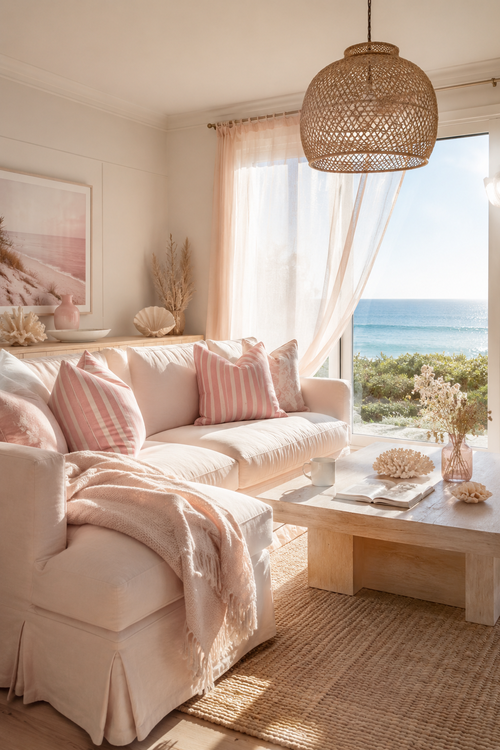 24 Pink Living Room Design Ideas for Women Who Love a Soft and Stylish Home — inspiration 10 of 24