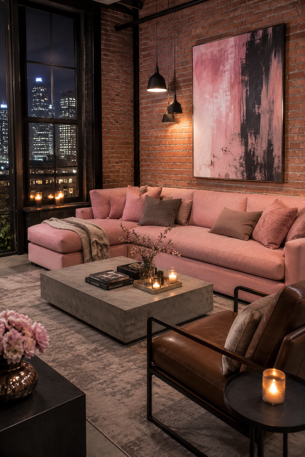 24 Pink Living Room Design Ideas for Women Who Love a Soft and Stylish Home — inspiration 18 of 24