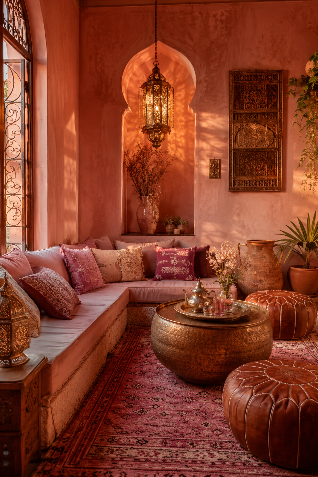 24 Pink Living Room Design Ideas for Women Who Love a Soft and Stylish Home — inspiration 19 of 24