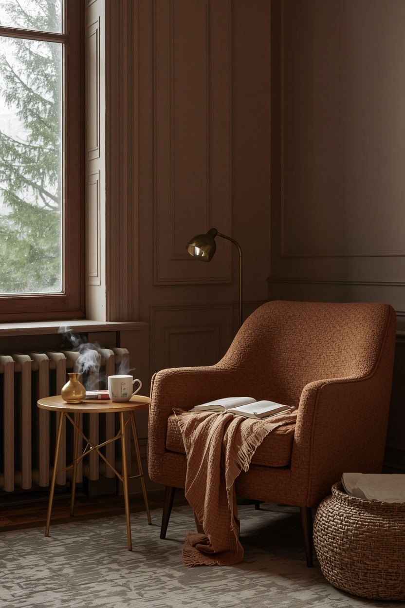 How Brown and Gold Living Rooms Create a Confident Home for Women — inspiration 14 of 15