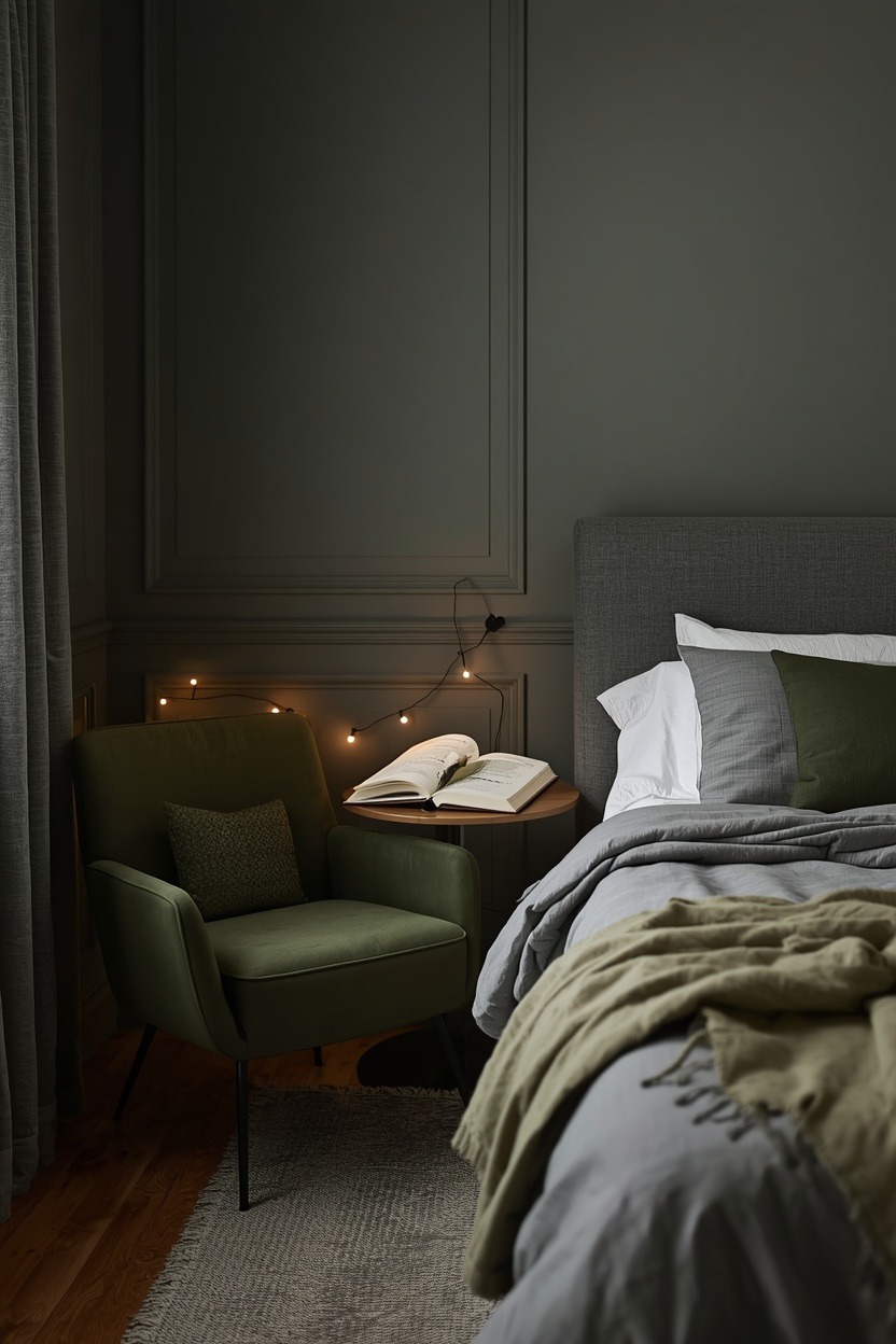 When Gray and Green Bedrooms Start Making the Whole Room Feel Finished — inspiration 12 of 17