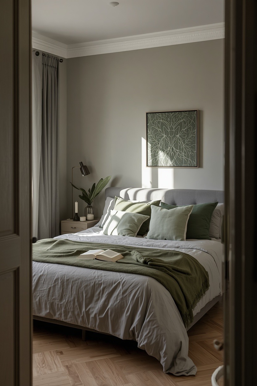 When Gray and Green Bedrooms Start Making the Whole Room Feel Finished — inspiration 17 of 17