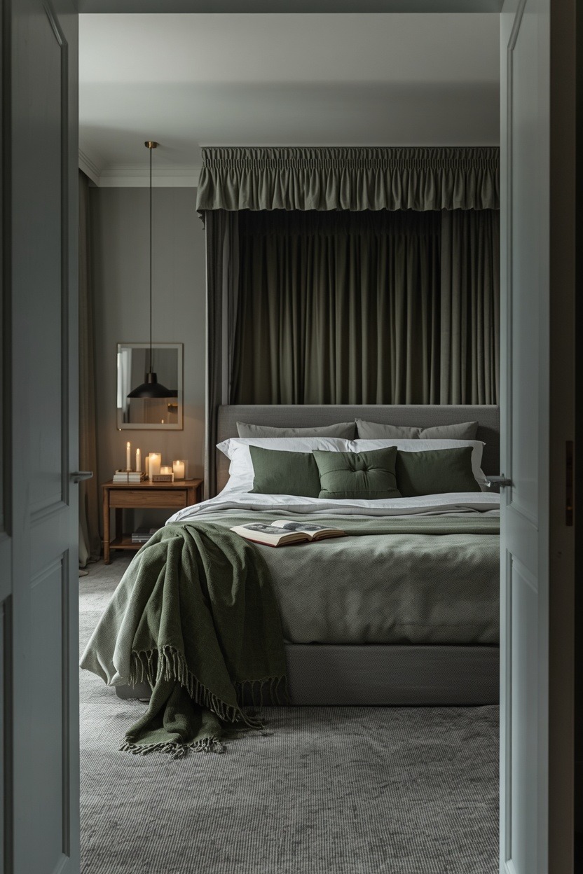 When Gray and Green Bedrooms Start Making the Whole Room Feel Finished — inspiration 16 of 17