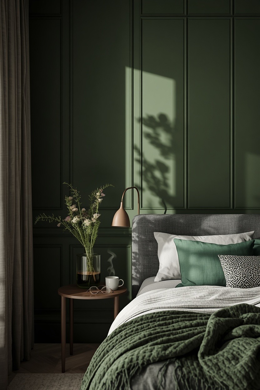 When Gray and Green Bedrooms Start Making the Whole Room Feel Finished — inspiration 11 of 17
