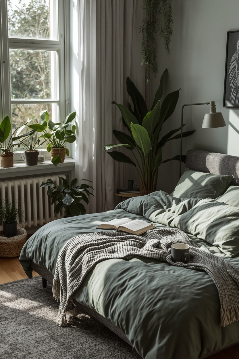 When Gray and Green Bedrooms Start Making the Whole Room Feel Finished — inspiration 15 of 17