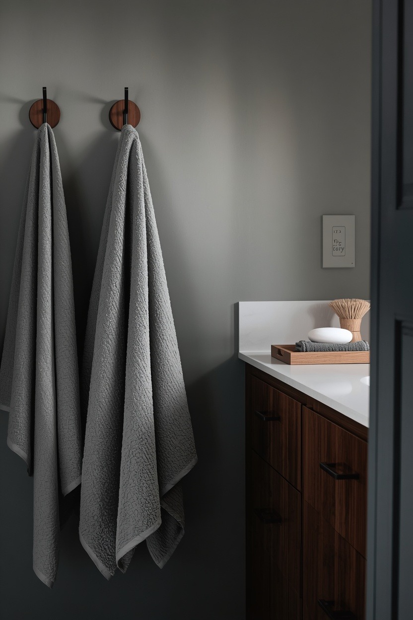 Slate Gray & Dark Walnut 20 Bathroom Ideas for a Finished Bathroom Look — inspiration 8 of 21