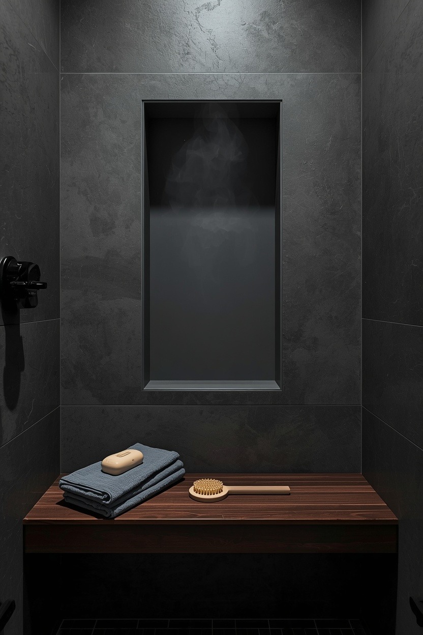 Slate Gray & Dark Walnut 20 Bathroom Ideas for a Finished Bathroom Look — inspiration 12 of 21