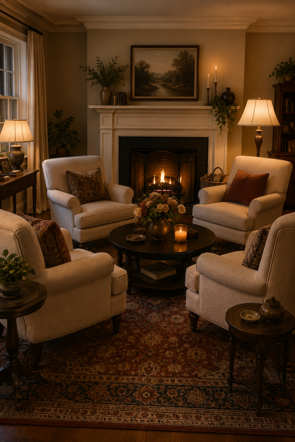 Seating Ideas in Cozy Living Room for a Comfortable Conversation Space — inspiration 5 of 17