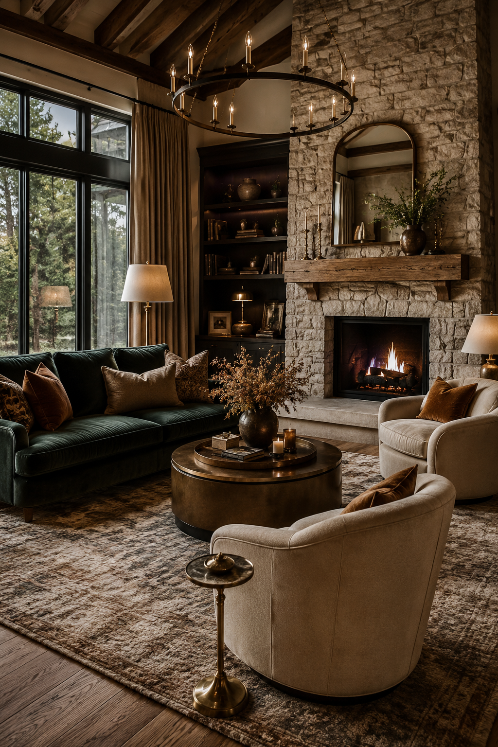 Seating Ideas in Cozy Living Room for a Comfortable Conversation Space — inspiration 8 of 17