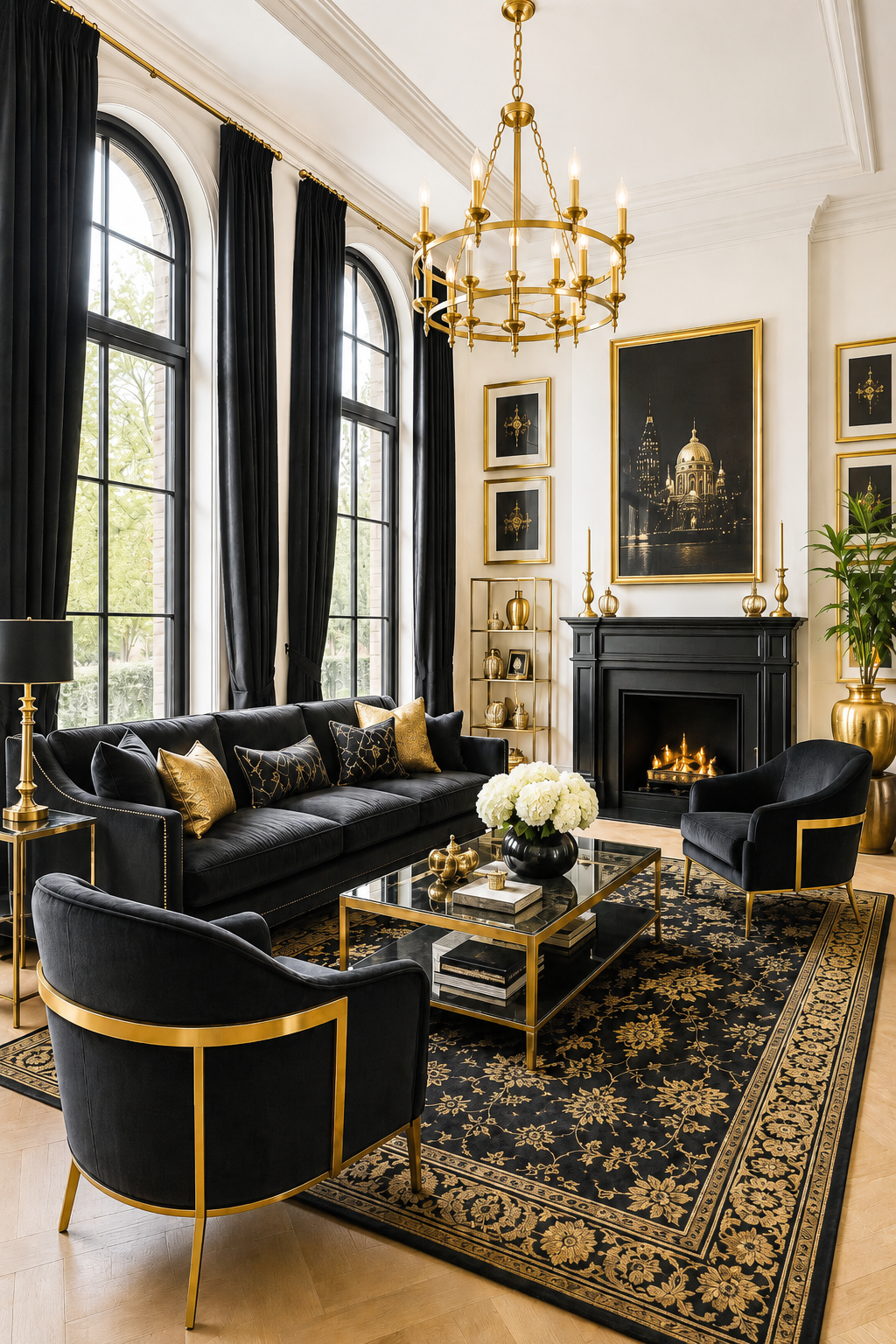 Why Black and Gold Living Rooms Work When You Want a Home That Finally Feels Pulled Together — inspiration 4 of 16