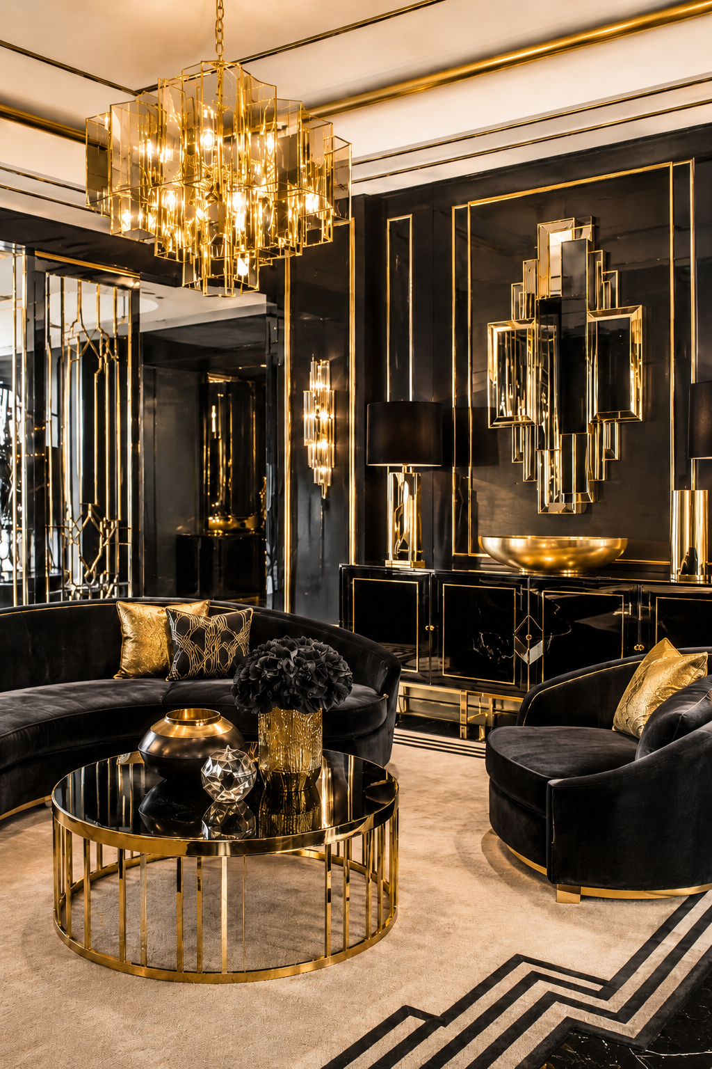 Why Black and Gold Living Rooms Work When You Want a Home That Finally Feels Pulled Together — inspiration 6 of 16