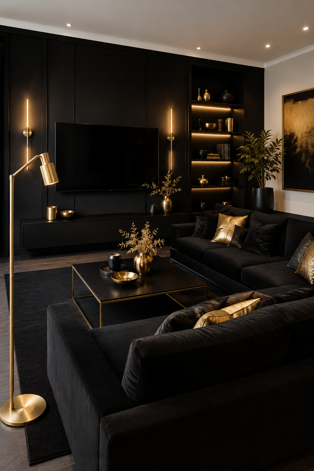 Why Black and Gold Living Rooms Work When You Want a Home That Finally Feels Pulled Together — inspiration 12 of 16
